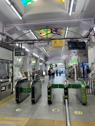 大久保駅からの道順