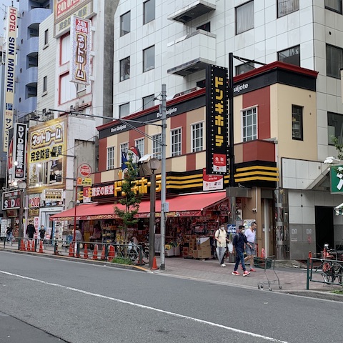 新大久保駅からの道順